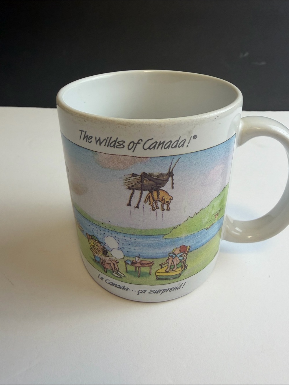 The Wilds of Canada! / Le Canada... ça surprend!" Coffee Mug